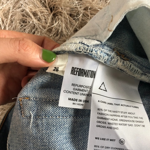 Reformation high waisted levis - Picture 6 of 6